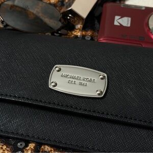 Michael Kors Black Leather Wallet